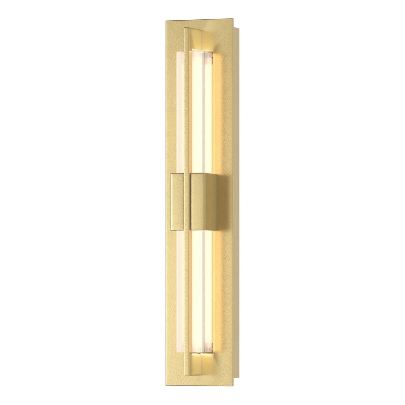 Double Axis Small Sconce Modern Brass