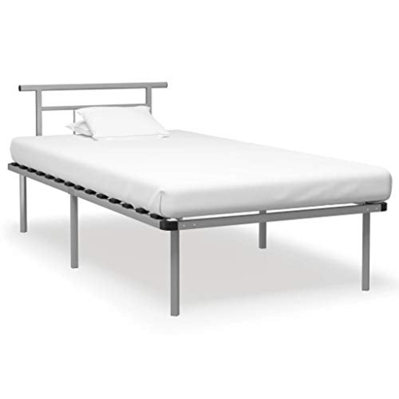FAMIROSA Giroletto Giroletto Grigio in Metallo 100×200 cm