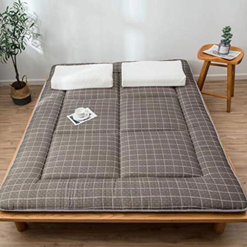 GLzcyoo Giapponese Addensare futon Tatami Materasso Cuscino, Tappetino, Materasso Cuscino, Antiscivolo Dormire Cuscino Pieghevole Materasso Traspirante e Portatile (Colore : Y, Size : 120 * 200cm)