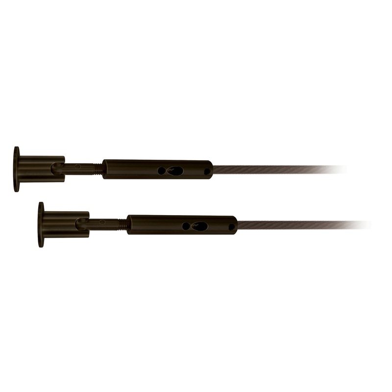 Slimline Turnbuckles in Bronze Finish by Stone Lighting