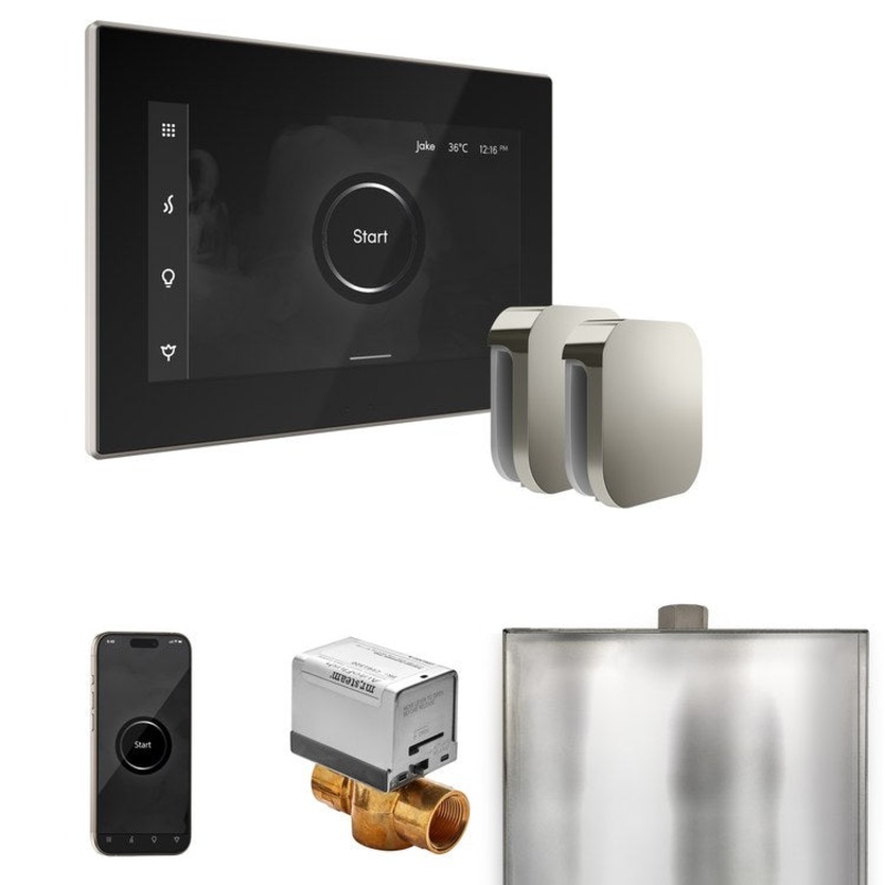 Steam Kit xButler Max Black/Polished Nickel Control Package for MS4/MS5/MX6