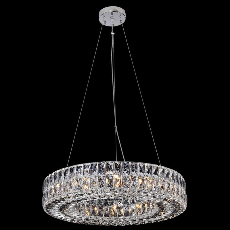 Urban 12-Light Chandelier Chrome