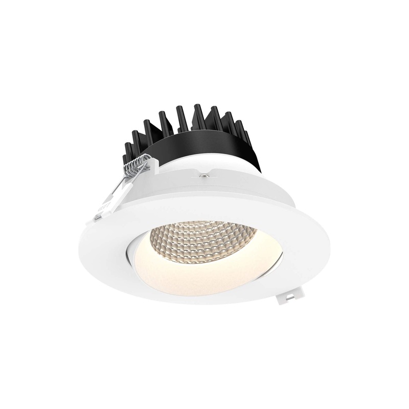 4″ CCT Gimbal Recessed Downlight White 120/277/347V | 0-10V Dimming