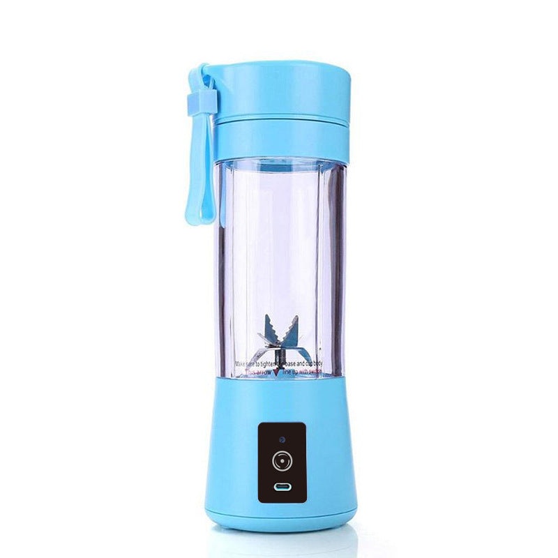 Blue Portable Blender USB Rechargeable – Personal Size Smoothie Maker On The Go
