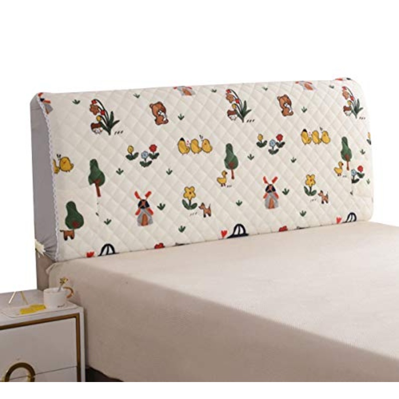 HDGZ Fodera Elastica Protezione Copertura per Testiera per Letto Copri Testata Letto Elastico all-Inclusive Coperchio Europeo Soft Cover Lavabile Testata Letto (Color : K, Size : 180 * 60cm)