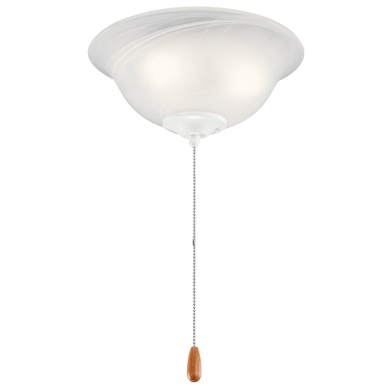 LED Fan Light Kit from the Accessory Collection in Multiple Finish by Kichler