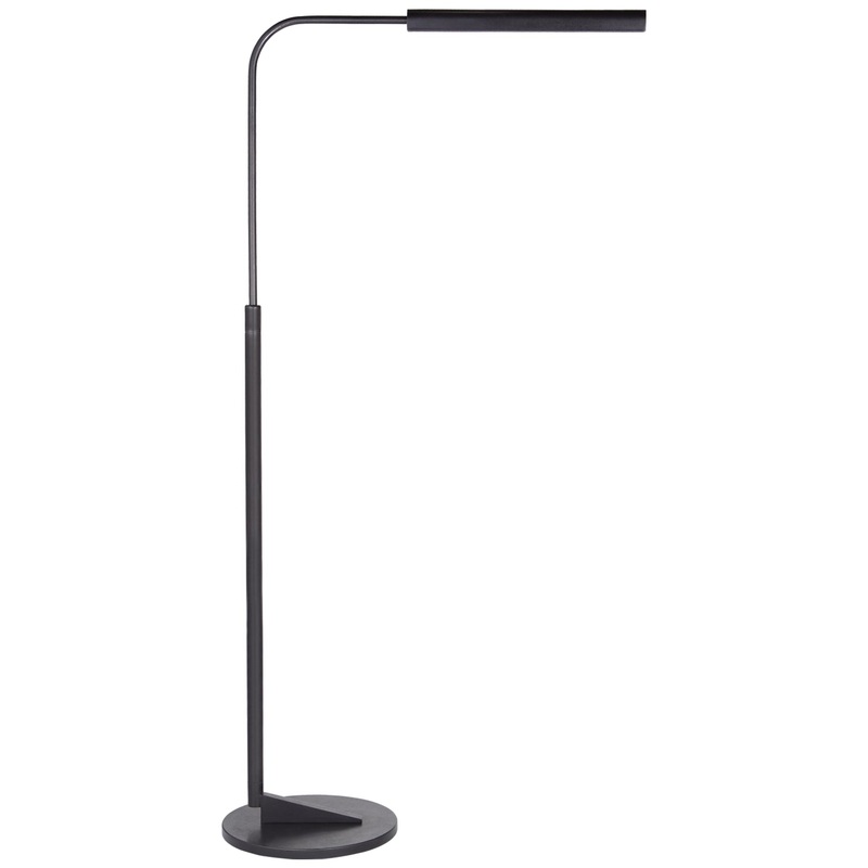 LED Floor Lamp from the Austin Collection in Aged Iron Finish by Visual Comfort Signature