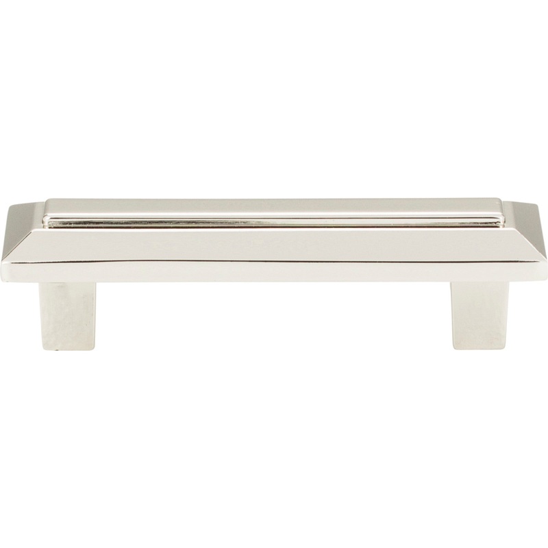 Atlas Homewares Trocadero Pull 3 Inch (c-c) Polished Nickel