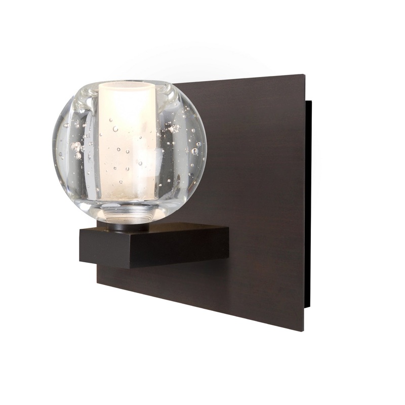Besa 1WF-BOCABB-LED-BR Boca 3 One Light Vanity Bronze