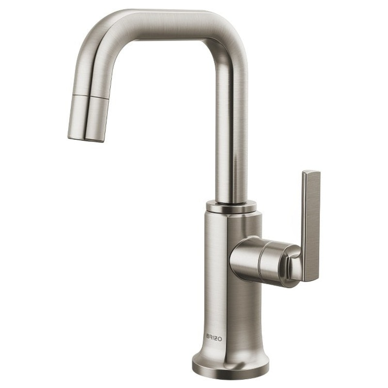 Beverage Faucet Kintsu Square 1 Lever Lumicoat Stainless