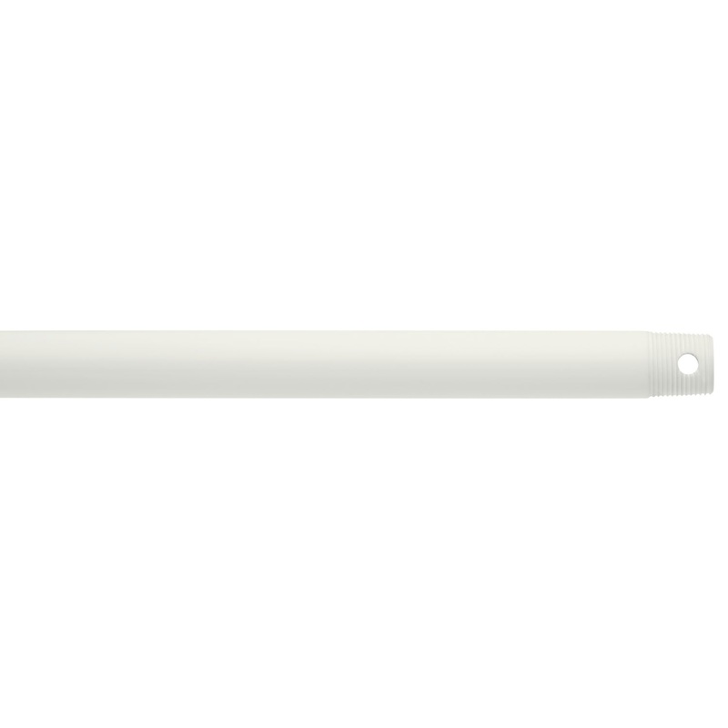 Kichler 360001WH Fan Down Rod, White