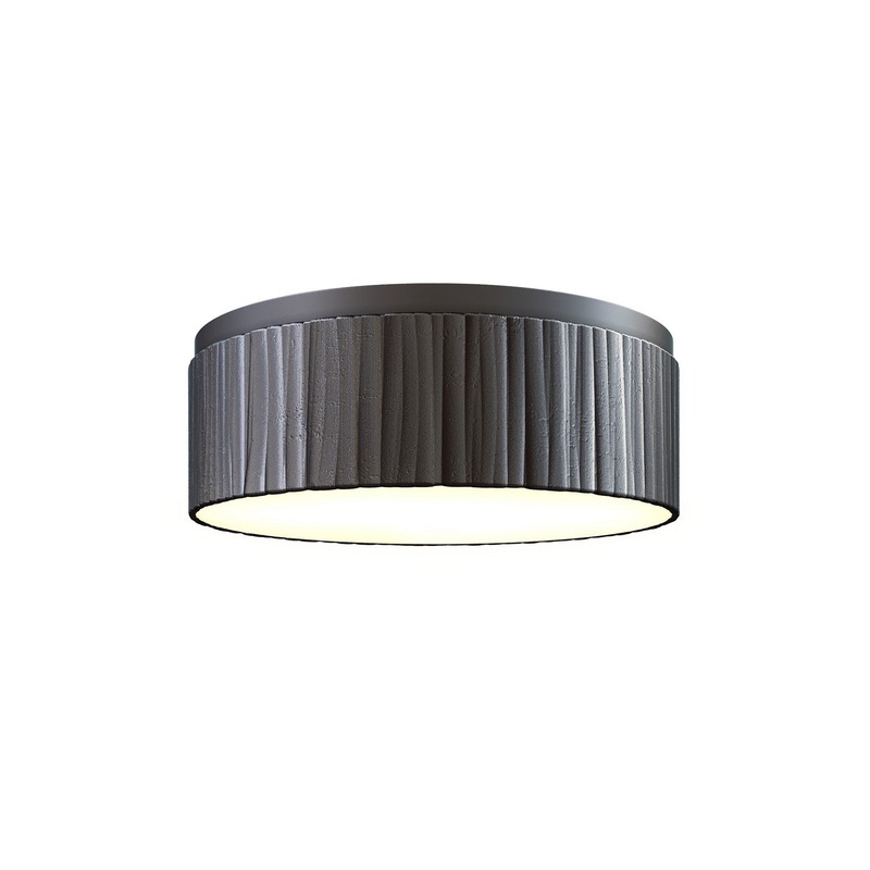 LED Flush Mount from the Kensington Collection in Urban Bronze|Vintage Brass Finish by Alora