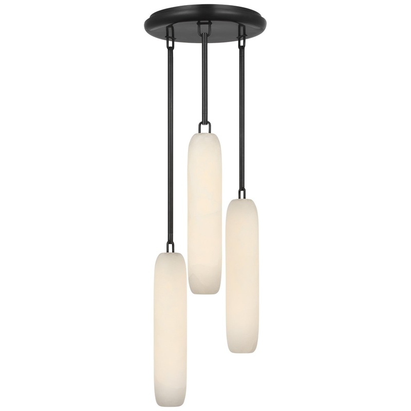LED Pendant from the Formosa Collection in Bronze Finish by Visual Comfort Signature