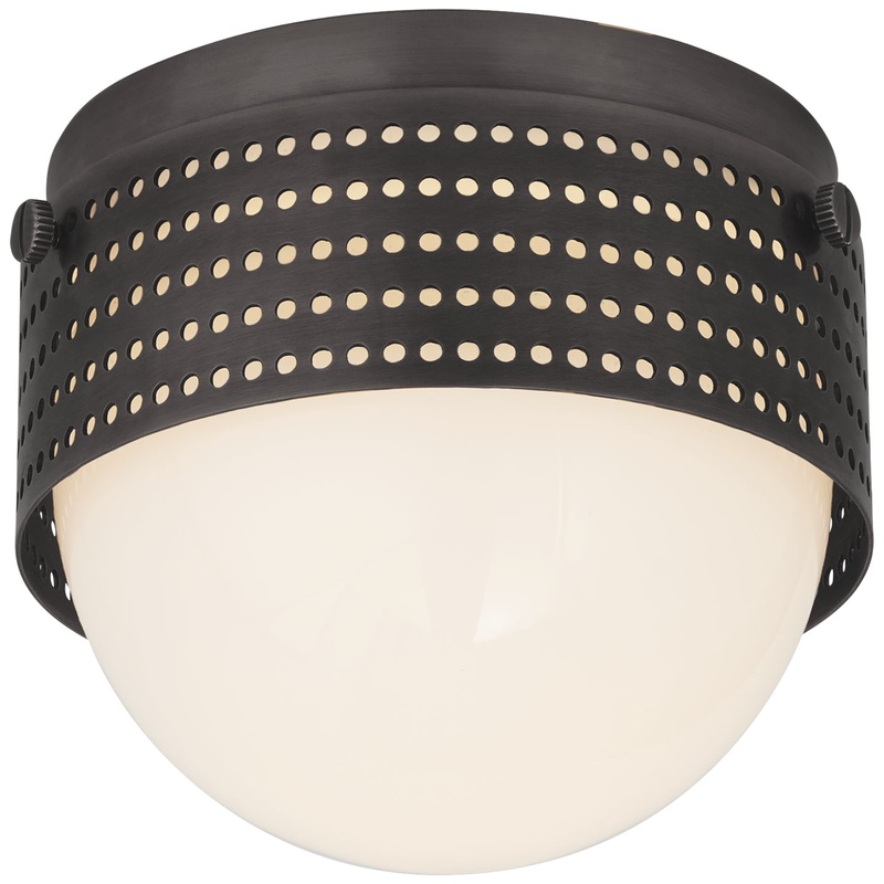 LED Solitaire from the Precision Collection in Bronze Finish by Visual Comfort Signature