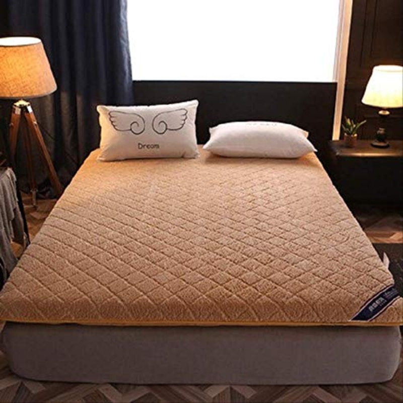 N-S Pavimento Tatami Tenere Caldo in Inverno Materassi Studente Dormitorio Pieghevole stuoie King Queen Twin Full Size Prodotto 120x200cm Cammello