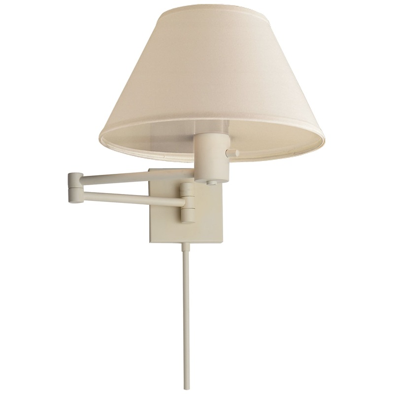 One Light Wall Sconce from the Vc Classic Collection in Matte White Finish by Visual Comfort Signature