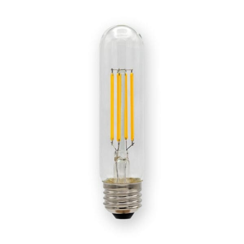 6.5 W/T10, E26 Base, Dimmable Replacement Lamp, Filament Bulb W/ Clear Lens, Input Voltage 120V Ac, 6.5W/753 Lumens, Cri>90, Cct 2700K, 130 Mm LED Miniature Lamp by Emery Allen