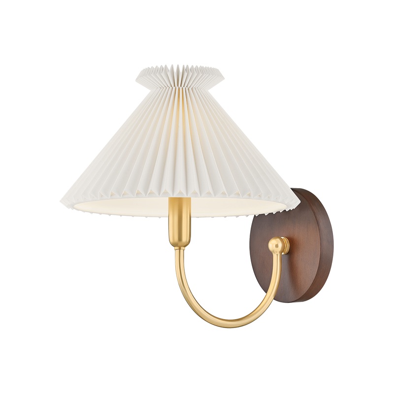 Acacia Wall Sconce Aged Brass