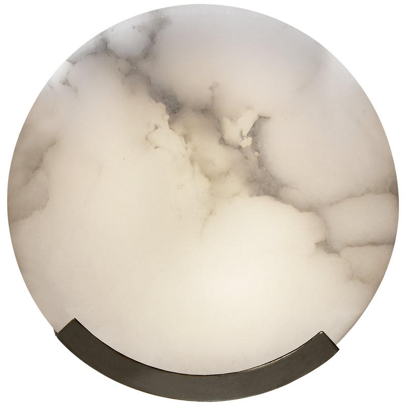 LED Wall Sconce from the Melange Collection in Bronze Finish by Visual Comfort Signature
