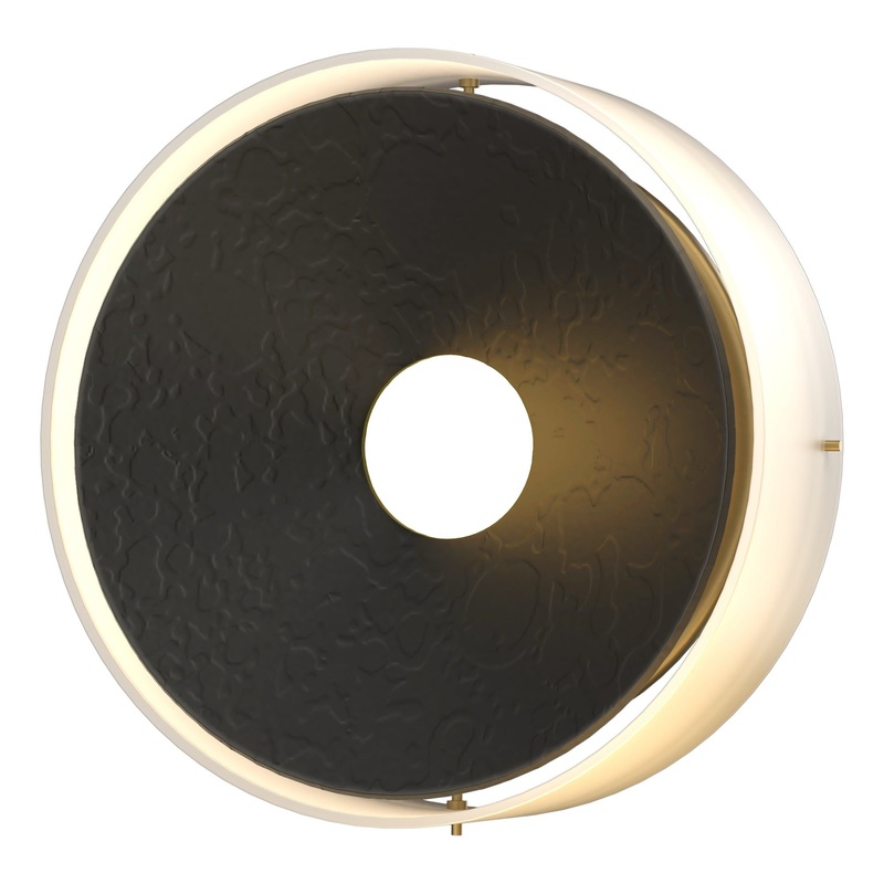 Oculus Sconce Black