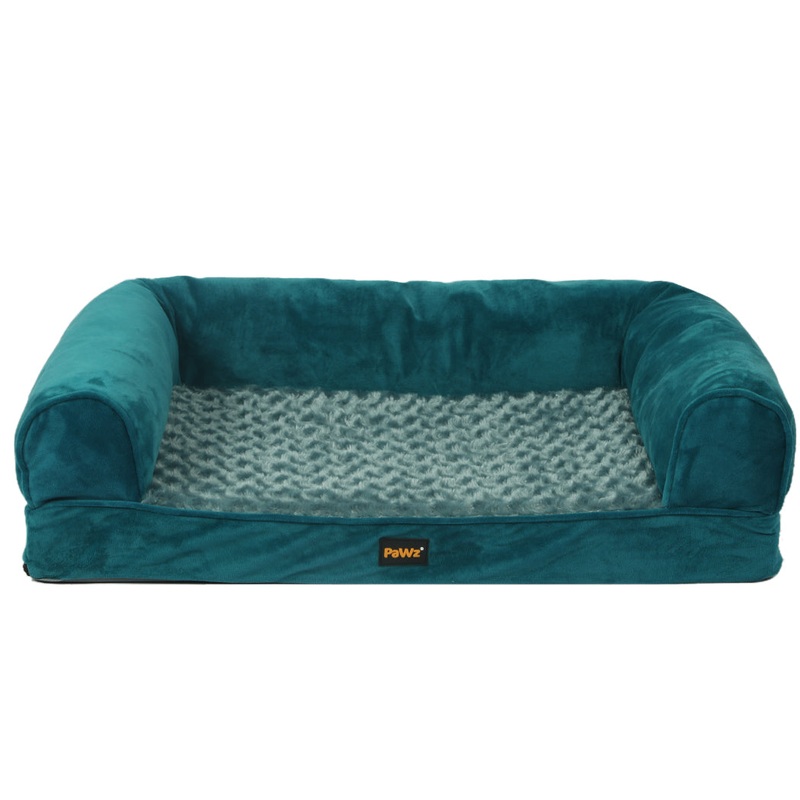 PaWz Pet Bed Sofa Dog Bedding Soft Warm XL Blue X-Large