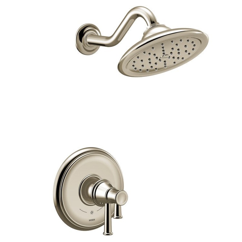 Shower Trim Belfield M-Core 4 Series 2 Lever Polished Nickel WaterSense ADA 1.75 Gallons per Minute