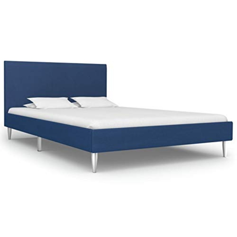 Tidyard Struttura Letto Singolo Moderno in Tessuto con Doghe 90×200 cm/120×200 cm,Telaio Letto Giroletto Singolo in Tessuto,Letto inTessuto,Letto Moderno,Letto con Doghe,Letto Una Piazza e Mezza