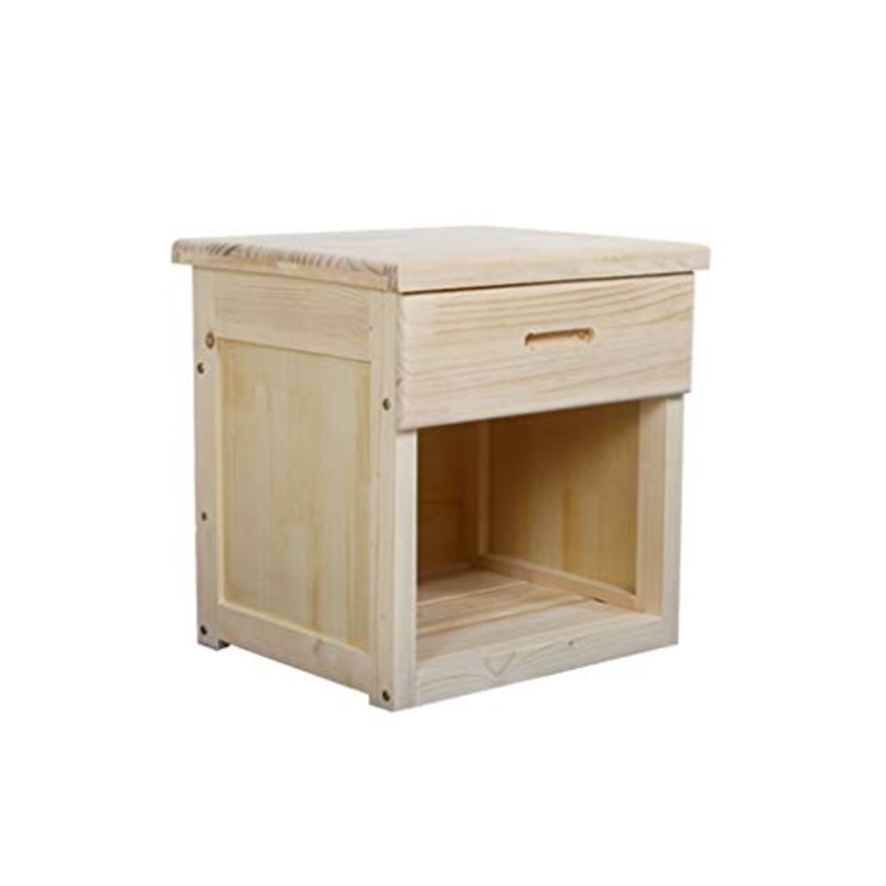 Comodino Armadietto Combinazione Semplice e Moderna Camera da Letto Combinazione Armadietto in Legno massello Armadietto Cassettiera FANJIANI