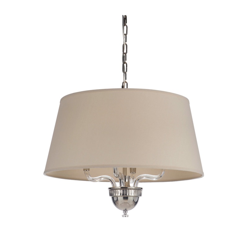 Craftmade 48094-PLN Deran – Gallery Four Light Pendant Polished Nickel (Discontinued)