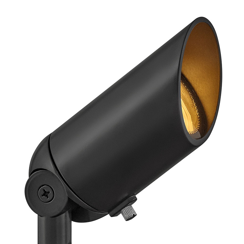 Hardy Island Accent Spot Light Brass Satin Black 8W MR16 LED