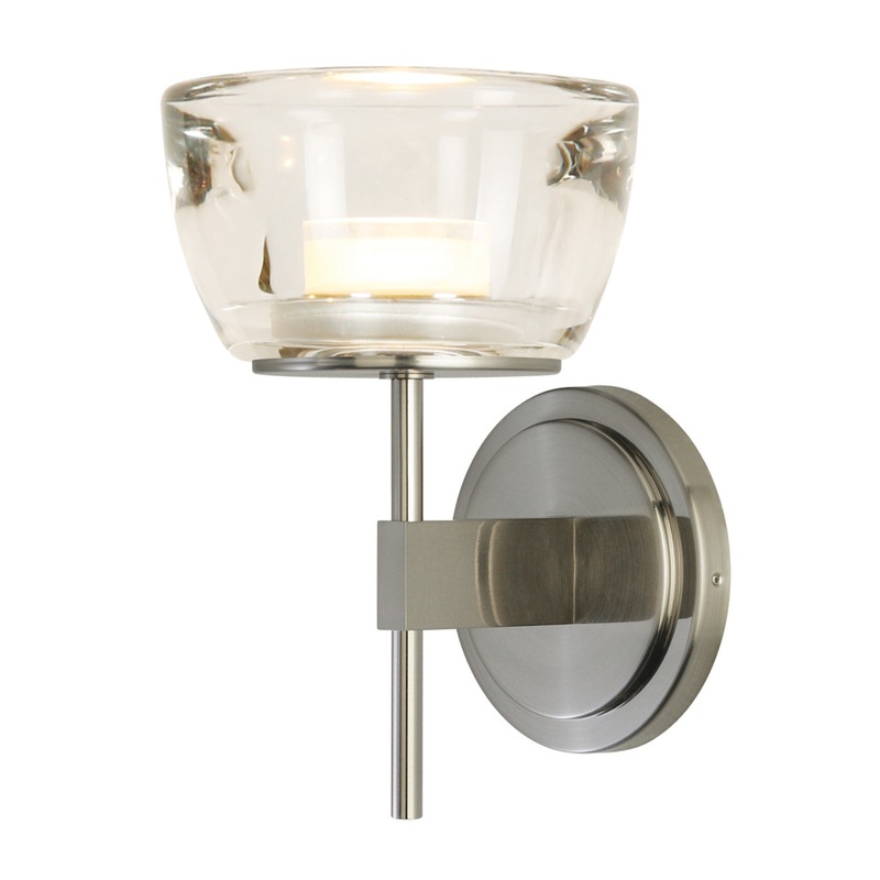 LED Wall Mount from the Kristallo Collection by Stone Lighting