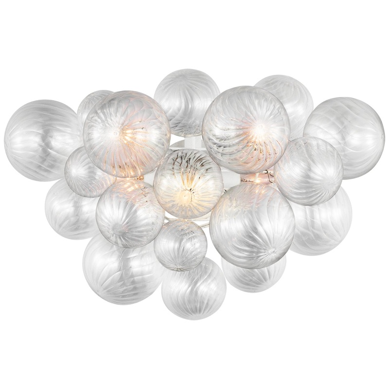 LED Wall Sconce from the Talia Collection in Plaster White Finish by Visual Comfort Signature