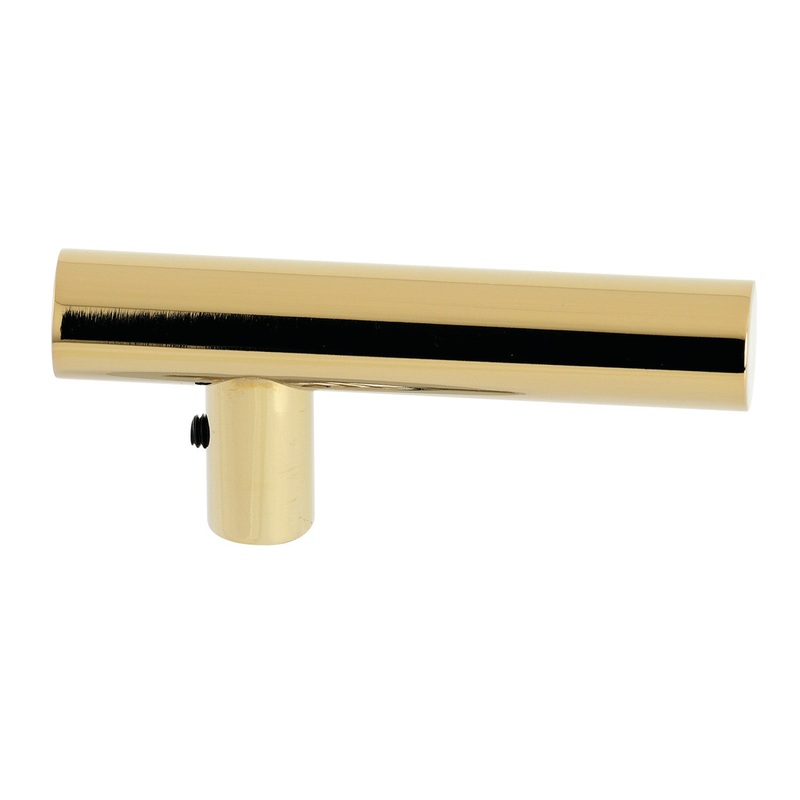 Manhattan KSH8122CML Metal Lever Handle, Polished Brass