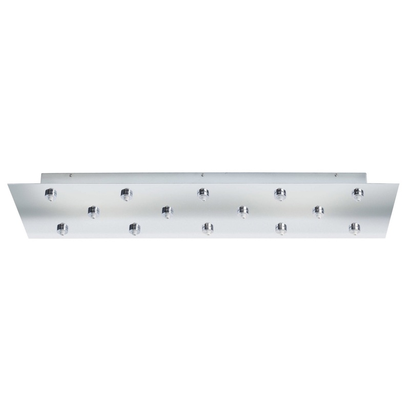 14 Light Canopy in Polished Chrome Finish by Stone Lighting