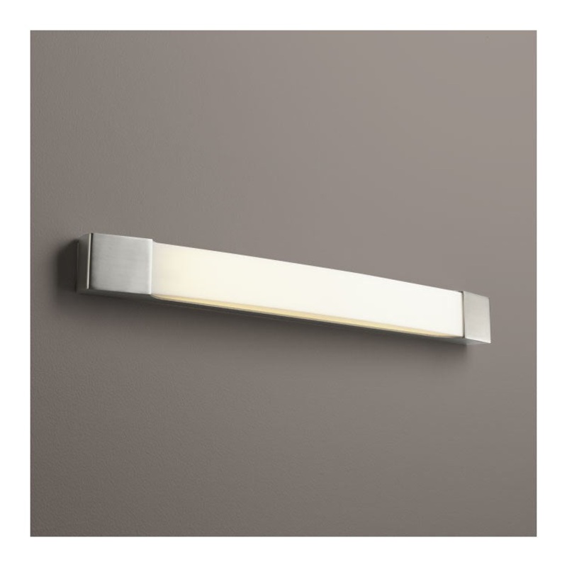 Apollo Two-Light 32″ Bathroom Vanity Fixture – Satin Nickel