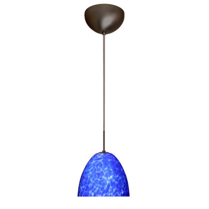 Besa 1BC-757286-BR Sasha One Light Pendant Bronze
