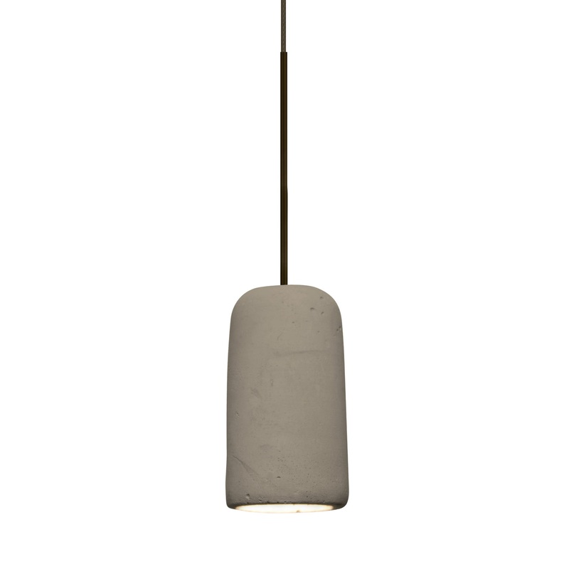 Besa 1XT-GLIDETN-LED-BR Glide One Light Pendant Bronze