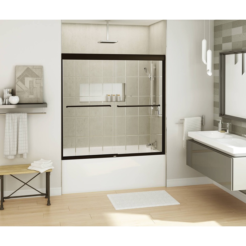 Kameleon SC Sliding Tub Door 55-59 x 57 in. 8 mm