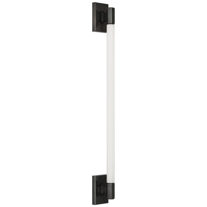 LED Bath Light from the Hawthorne Collection in Bronze Finish by Visual Comfort Signature