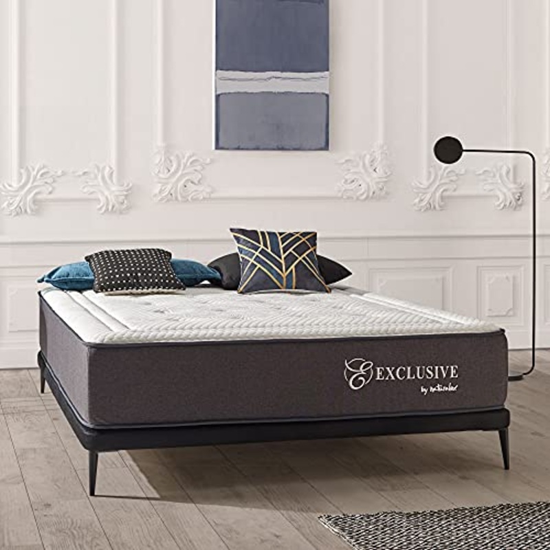 Naturalex | Exclusive | Materasso Matrimoniale 160×200 cm | Gamma Hotel Extra Comfort | Gran Spessore 30 cm | Sostegno Migliorato Memory e Lattice con Adattamento Progressivo | Altamente Ventilato
