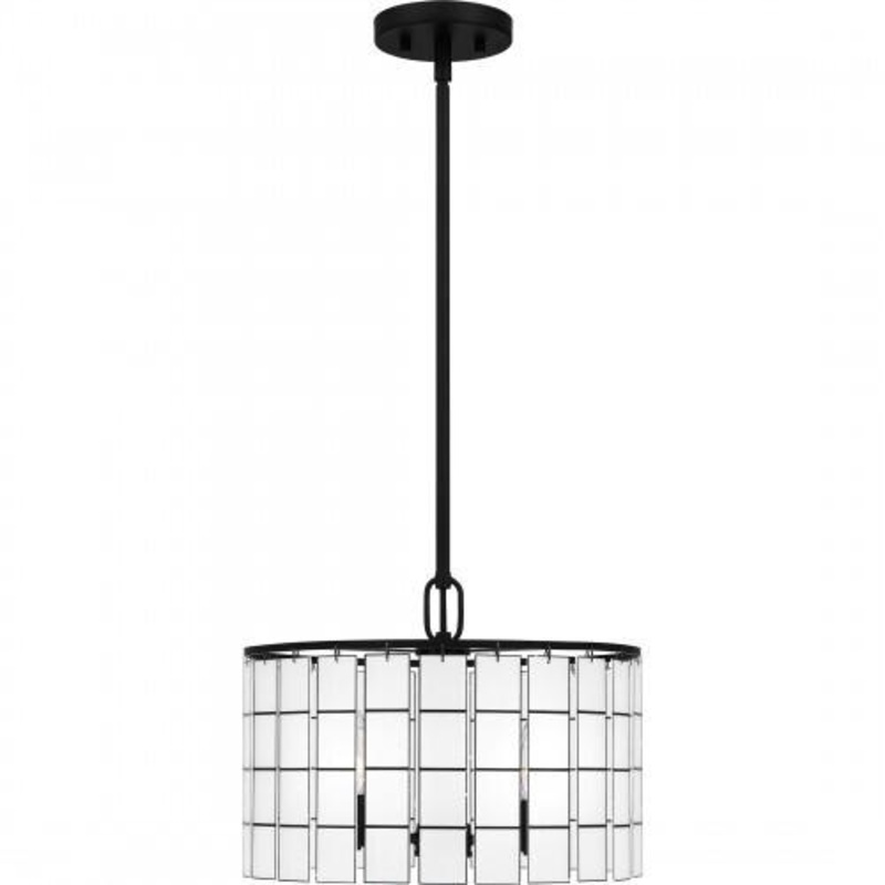 Quoizel SGL2814MBK Seigler Pendant 3 lights matte black Pendant