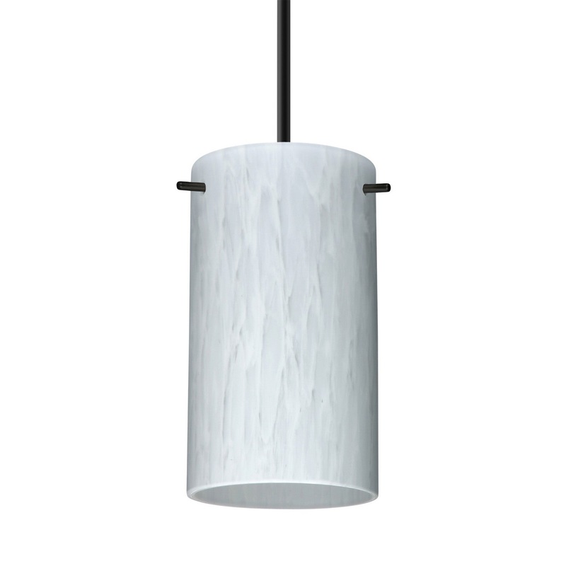 Besa 1BT-440419-BK Besa Stilo 7 Pendant One Light Pendant Black