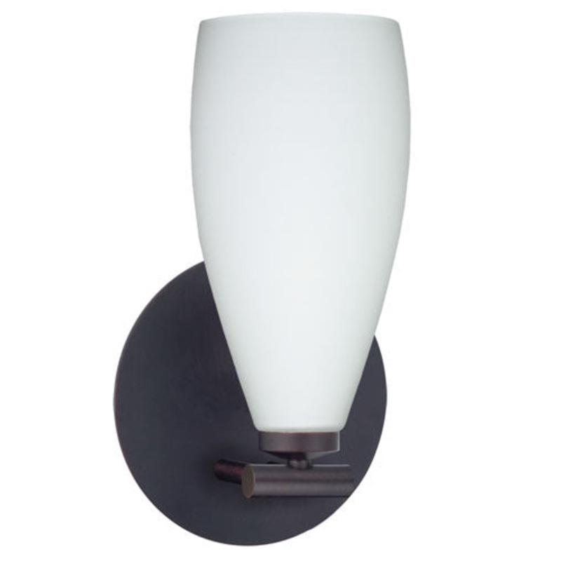 Besa 1SX-719807-BR Karli One Light Wall Sconce Bronze (Discontinued)