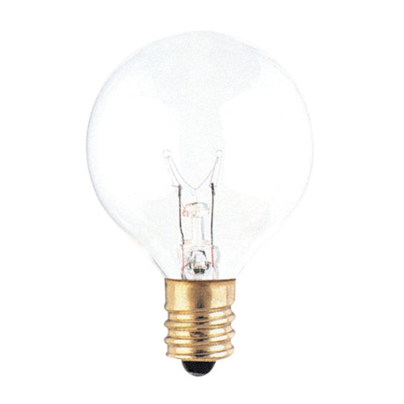 Bulbrite 301025 Globe Light Bulb Clear