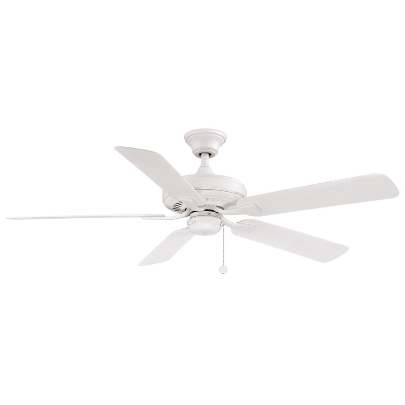 Fanimation FP9052MWW Edgewood 52 52″ Ceiling Fan Matte White