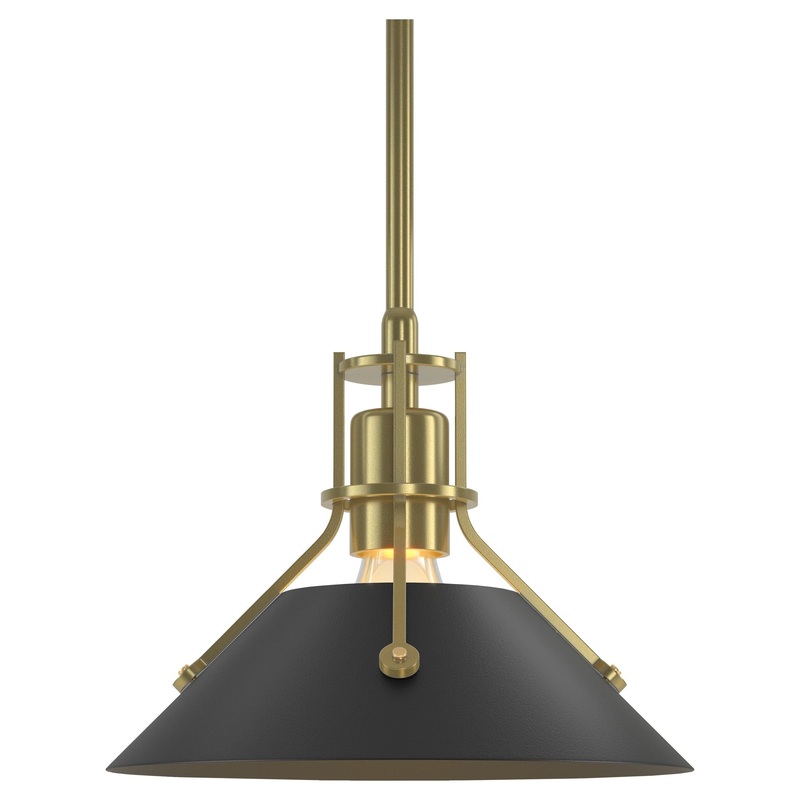 Henry Mini Pendant Modern Brass Black