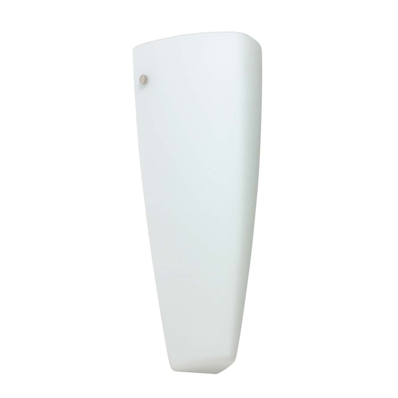 One Light Wall Sconce from the Lina Collection in Polished Nickel Finish by Besa