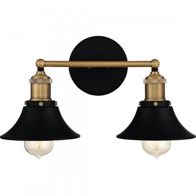 Quoizel TRF8615MBK Trafalgar Bath 2 lights matte black Bath