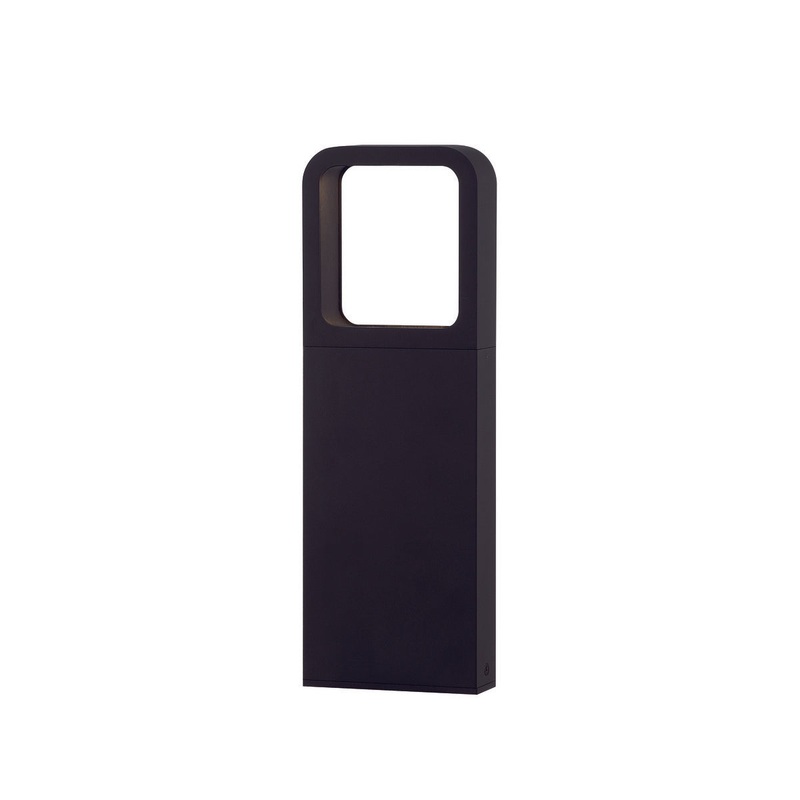 Rion 14″ LED Bollard Round Black