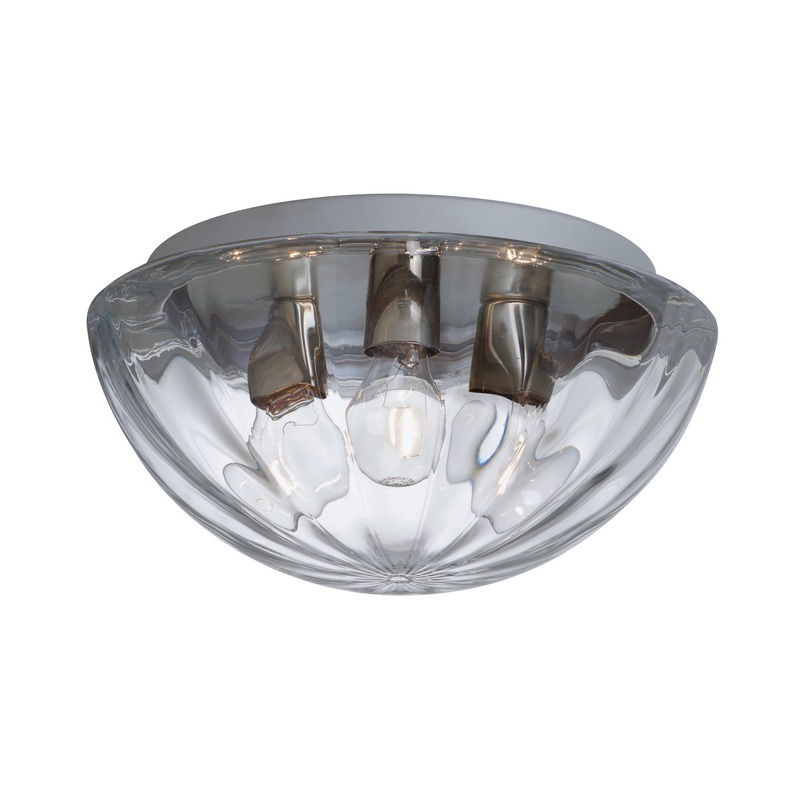 Three Light Ceiling Mount from the Pinta Collection by Besa
